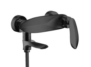 Смеситель для ванны с ручным душем Groсenberg GB8001 Черный матовый