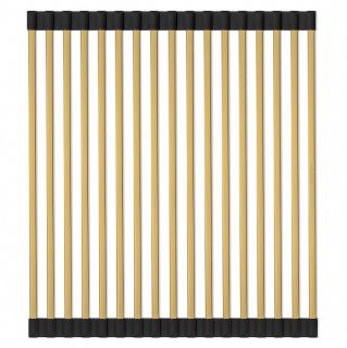 Ролл-мат для кухонной мойки Paulmark Step R375-BG брашированное золото