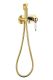 Гигиенический душ со смесителем Boheme Impertiale 425, золото