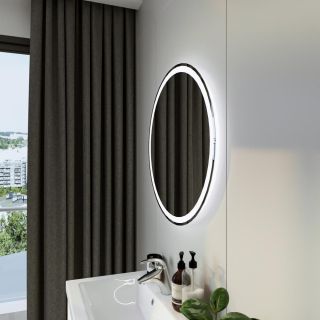 Зеркало с подсветкой Бриклаер Эстель-4 4627125414367 70 см на взмах руки