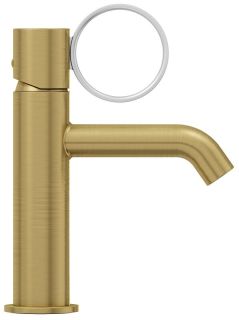 Смеситель для раковины Jacob Delafon Vivienne Signature E38682-LB1-2MB латунь матовая/хром