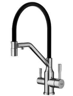 Смеситель для кухни Raglo R81.62.05 с подключением фильтра сатин