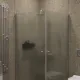 Душевой уголок на монопетле by Deonria U-90-89-6-S-HM 90x89см хром матовый/сатин