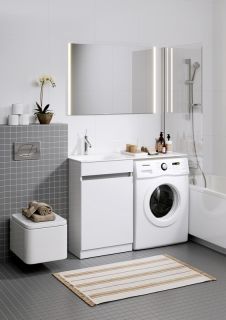 Тумба под раковину Aqwella Forma FOR0105KL под стиральную машину 55 см