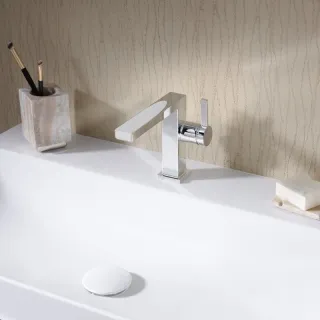 Смеситель для раковины Hansgrohe Tecturis E 73020000 хром