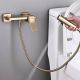 Гигиенический душ со смесителем Shevanik S6105G-1 золотой сатин