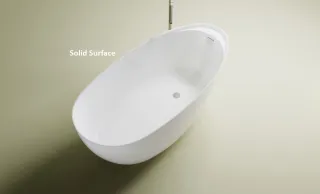 Ванна из искусственного камня Astra-Form Исида 01010093 170x80 см с интегрированным переливом белый матовый