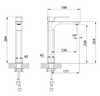Смеситель для раковины IDDIS Slide SLISB01i01 хром