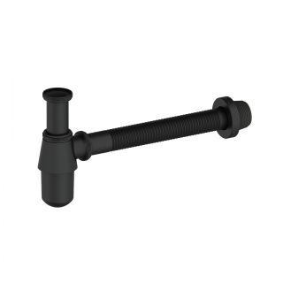 Сифон для раковины Wonzon & Woghand WW-88SS102-MB чёрный матовый