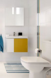 Унитаз-компакт Cersanit COLOUR Clean On KO-COL011-3/5-COn-DL-w с бачком и сиденьем Микролифт