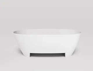 Ванна из искусственного камня Salini Sofia Light S-Sense 103611G 165x75см без перелива белый глянцевый