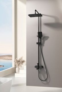 Душевая стойка Splenka S30.24.06 чёрный