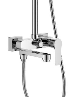 Душевая стойка Haiba HB2401 хром