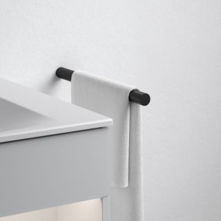 Полотенцедержатель Keuco Reva 12822370000  черный матовый