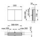 Зеркальный шкаф Keuco Royal Modular 800200090100300 90 см