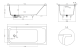 Ванна из искусственного камня Salini Orlanda Kit S-Sense 102115GRF 160x70см RAL полностью