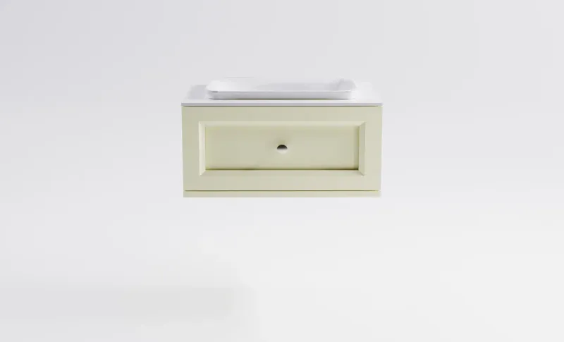 Тумба с раковиной Astra-Form Классик 4631177714016 70 см бежевый матовый