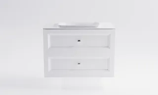 Тумба с раковиной Astra-Form Классик 4631177714450 100 см белый матовый