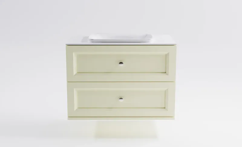 Тумба с раковиной Astra-Form Классик 4631177714436 100 см бежевый матовый