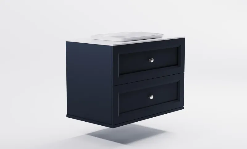 Тумба с раковиной Astra-Form Классик 4631177714443 100 см серый  матовый