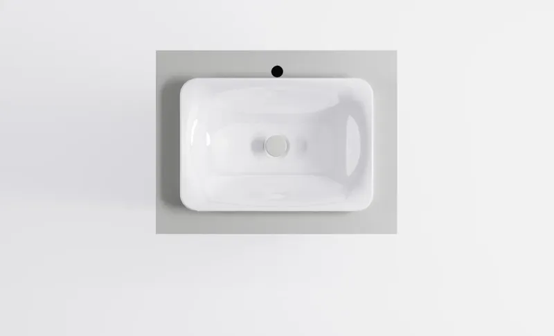 Тумба с раковиной Astra-Form Классик 4631177715686 70 см серый матовый