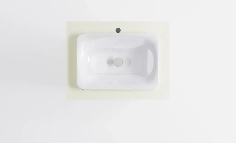 Тумба с раковиной Astra-Form Классик 4631177715518 80 см бежевый матовый