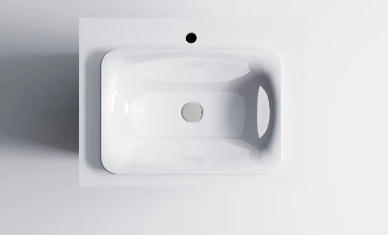 Тумба с раковиной Astra-Form Классик 4631177714221 70 см зелёный матовый