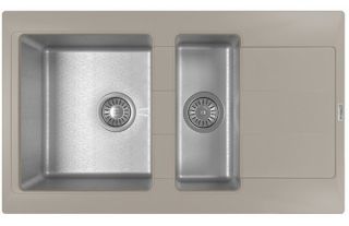 Кухонная мойка Florentina Комби 860К грей