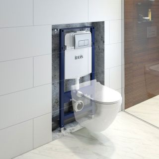 Комплект 2 в 1: инсталляция и клавиша смыва Iddis Optima Home (OPH00GCi32K (клавиша OPH10G0i77))