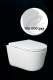 Подвесной унитаз Creo Ceramique Lyon LY1100R безободковый с системой смыва Tornado белый