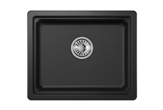 Мойка кухонная Granula Kitchen Space 5501U, ЧЁРНЫЙ