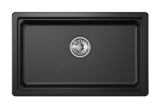 Мойка кухонная Granula Kitchen Space 7303U, ШВАРЦ