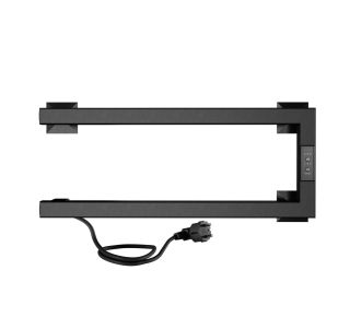 Полотенцесушитель электрический Indigo Nix DGN20-50BRLt 20x50 см чёрный муар