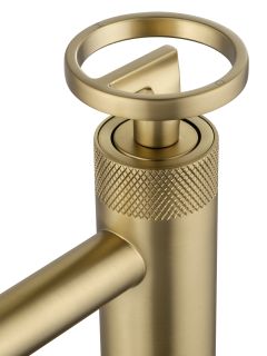 Смеситель для раковины Wonzon & Woghand WW-H1065-BG брашированное золото