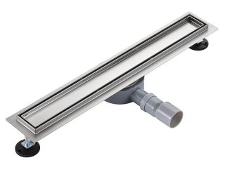 Душевой лоток РМС ТЛ-02-50х7 50см нержавеющая сталь