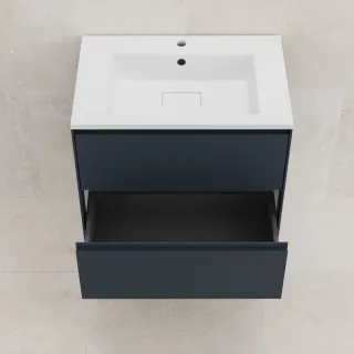 Тумба под раковину подвесная Style Line Лима ЛС-00002466 70 см графит