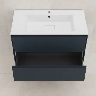 Тумба под раковину подвесная Style Line Лима ЛС-00002465 90 см графит