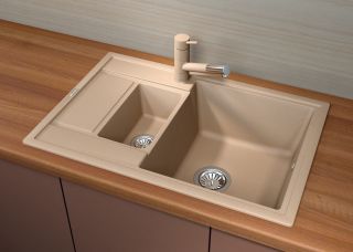 Кухонная мойка Florentina Липси 780К песочный