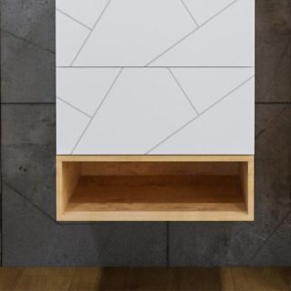 Ниша для пенала Бриклаер Кристалл 4627125415883 60 см дуб бунратти