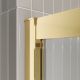 Душевой уголок BelBagno LUCE-A-2-100-C-ORO золото