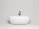Ванна из искусственного камня Salini Luce S-Stone 100121MRH 170x85см RAL снаружи