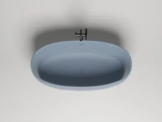 Ванна из искусственного камня Salini Luce S-Stone 100121MRF 170x85см RAL полностью