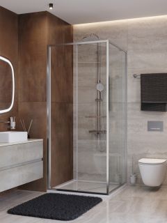 Душевой уголок CEZARES LUX-A-FS-1-90-C-CR