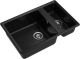 Мойка кухонная GranFest Чёрная Level LV-760 K чер