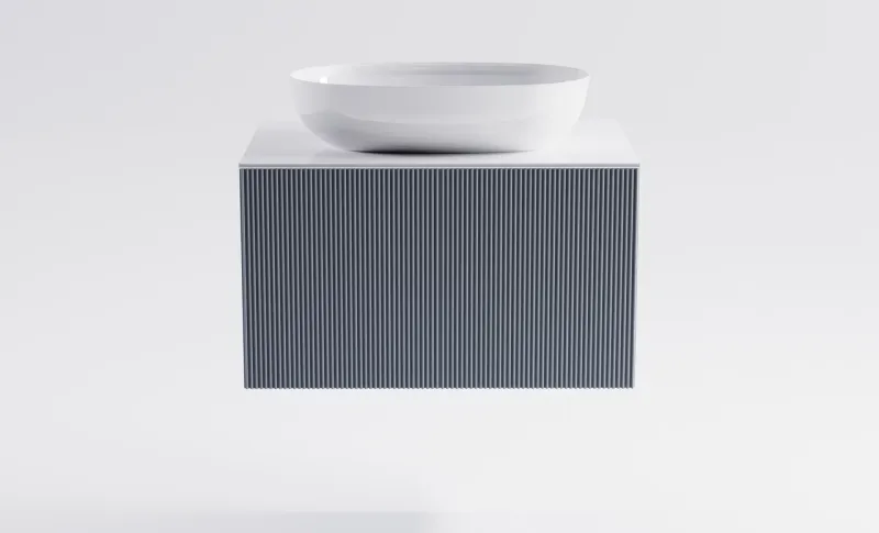 Тумба с раковиной Astra-Form М-40 4631177713507 70 см голубой матовый