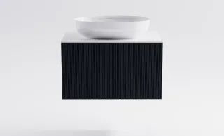 Тумба с раковиной Astra-Form М-40 4631177713521 70 см серый матовый