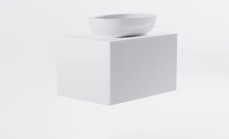 Тумба с раковиной Astra-Form М-40 4631177713538 70 см белый матовый