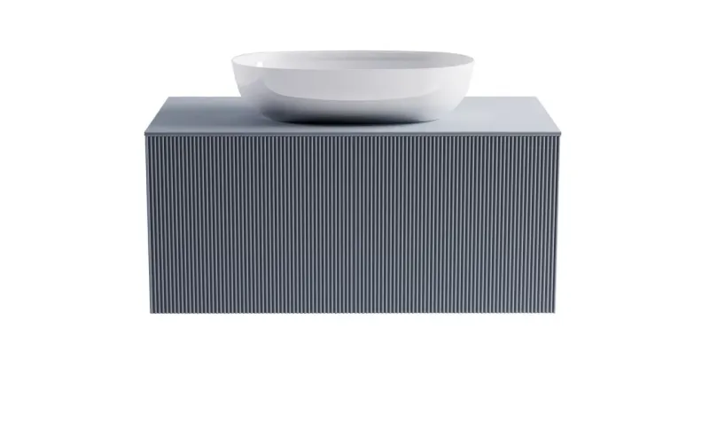 Тумба с раковиной Astra-Form М-40 4631177714849 90 см голубой матовый