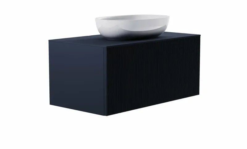 Тумба с раковиной Astra-Form М-40 4631177714863 90 см серый матовый