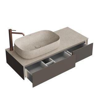 Тумба под раковину Kerama Marazzi Magica MA.120.2\EGR.M 120 см вечерний серый матовый